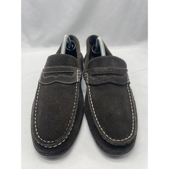 FootJoy Club Casual Brown Suede Comfort Penny Loafer 79038 Men’s Size 10 - Picture 5 of 10